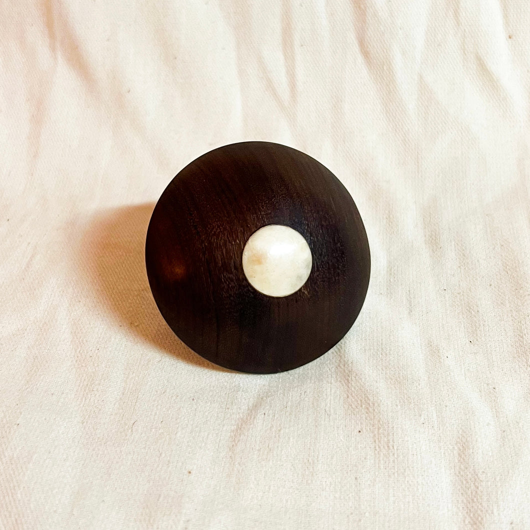 Wooden Shield Ring