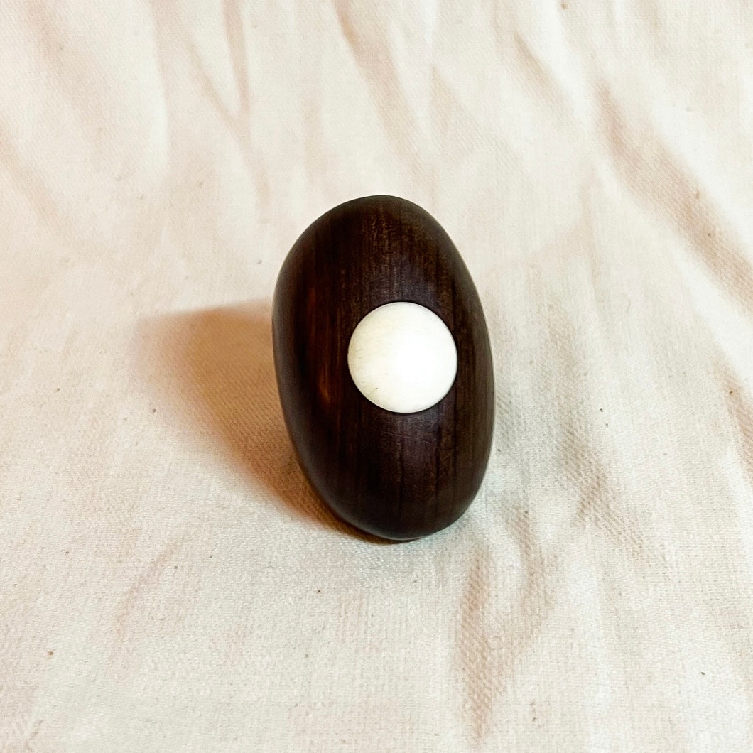 Wooden Oval Ring