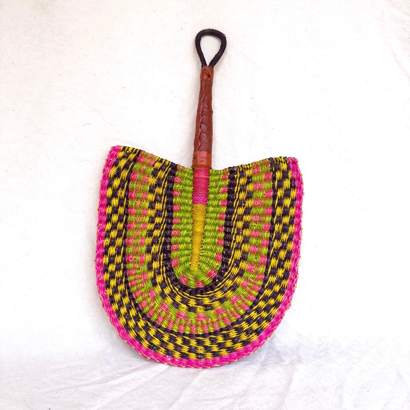 Multicolored Ayibono Fan