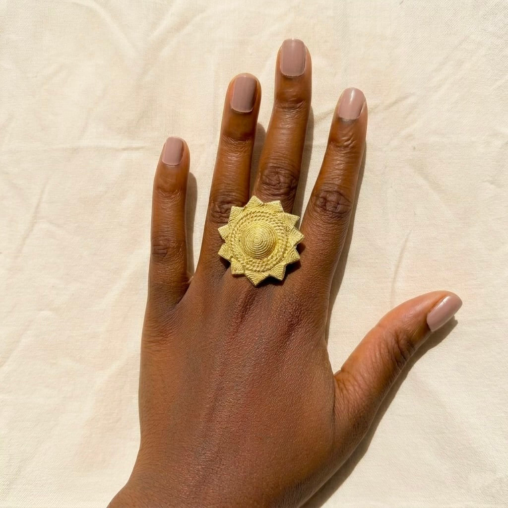 Sun Brass Ring
