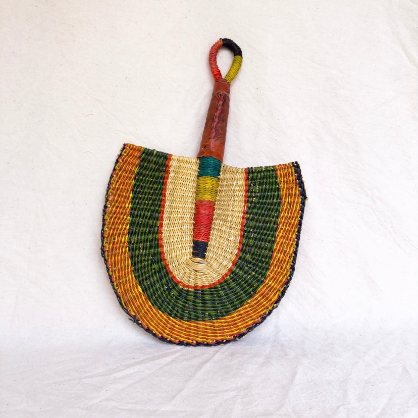Multicolored Ayibono Fan