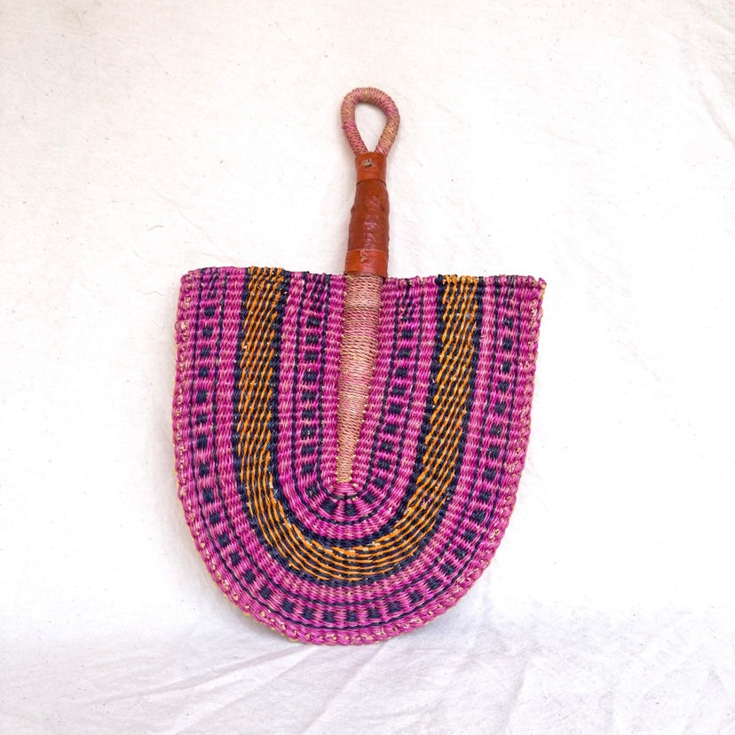 Multicolored Ayibono Fan