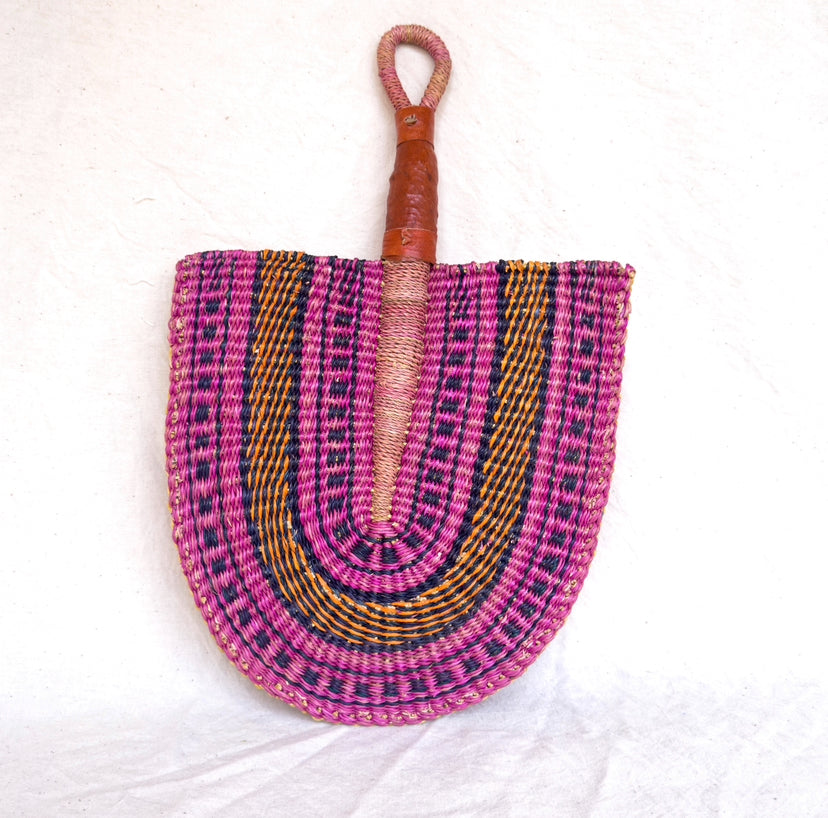 Multicolored Ayibono Fan