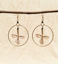 Cowry Circle Earrings